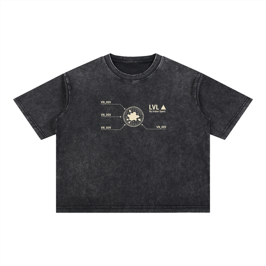 Mineral Wash Boxy Cotton T-Shirt