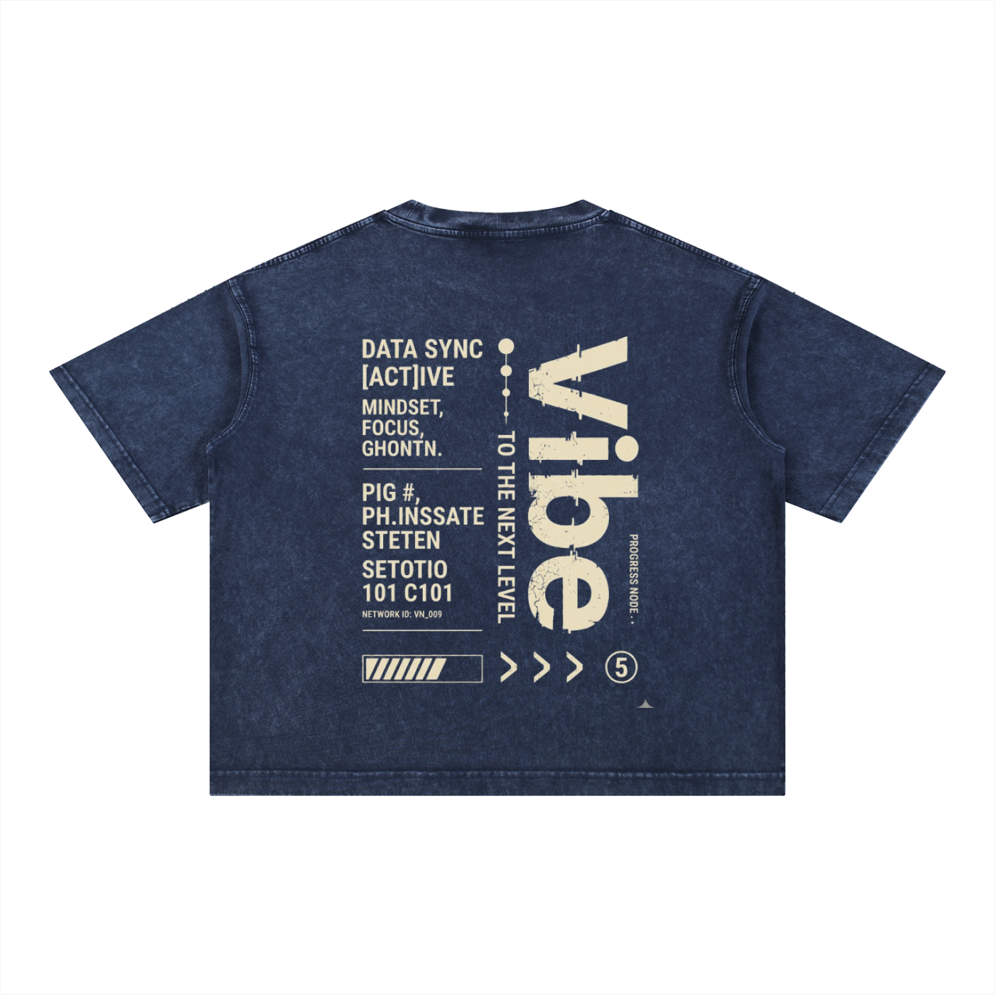 Mineral Wash Boxy Cotton T-Shirt